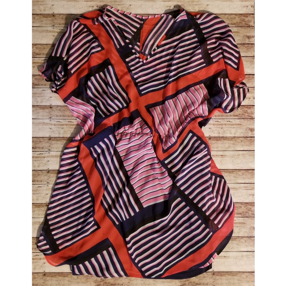 Express Layered Blouson Dress